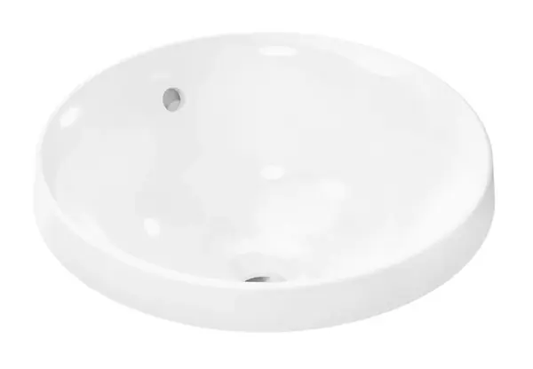 Hansgrohe Xuniva S - Umývadielko, priemer 40 cm, s prepadom, bez otvoru na batériu, biela 60155450