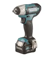 Makita Nářadí - 12V AKU rázový utahovák, 2x aku Li-ion CXT 4,0 Ah, nabíječka TW140DSMJ