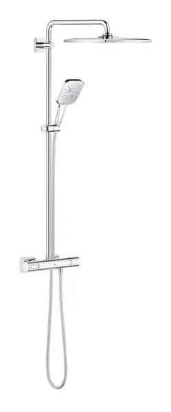 Grohe Rainshower SmartActive Cube - Sprchový set 310 s termostatom, 3 prúdy, chróm 26649000