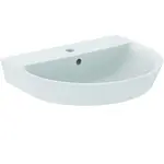 Ideal Standard Connect Air - Umývadlo, 55x46 cm, s prepadom, otvor na batériu, biela E069801