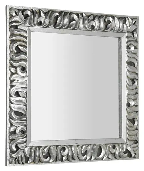 Sapho Zrcadla - Zrcadlo Zeegreas v rámu, 90x90 cm, stříbrná IN401