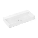 Hansgrohe Xevolos E - Umývadlo 100x48 cm, bez prepadu, bez otvoru na batériu, SmartClean, biela 61101450