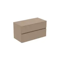 Ideal Standard Finesse - Umyvadlová skříňka, 100x51x56 cm, 2 zásuvky, Matt Greige E3435UP