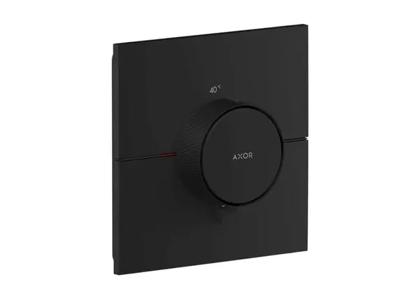 Axor ShowerSelect ID - Termostatická batéria pod omietku, HighFlow, matná čierna 36774670