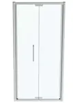 Ideal Standard i.Life - Sprchové dveře skládací  90 cm, silver bright/čiré sklo T4851EO