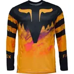 Fox RANGER LS JERSEY KAIROS Pánský dres na kolo, oranžová, velikost