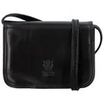 Módní dámská kožená crossbody kabelka Sofii, černá