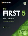 B2 First 5 (Student's Book with Answers with Audio with Resource Bank (Authentic Practice Tests)) - kniha z kategorie Jazykové učebnice a slovníky