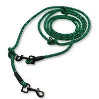 PafDog® Přepínací nastavitelné vodítko 8mm, zeleno-černé extra pevné PAF-538