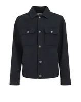 WE Fashion Prechodná bunda  námornícka modrá