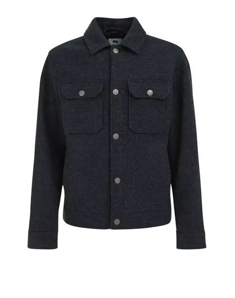 WE Fashion Prechodná bunda  námornícka modrá