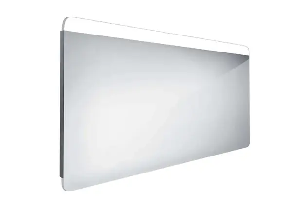 Nimco Zrcadla - Zrcadlo s LED osvětlením, 140x70 cm, hliník ZP 23008