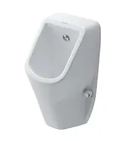 Duravit D-Code - Pisoár, zadní přívod vody, Rimless, s HygieneGlaze, alpská bílá 0829302000
