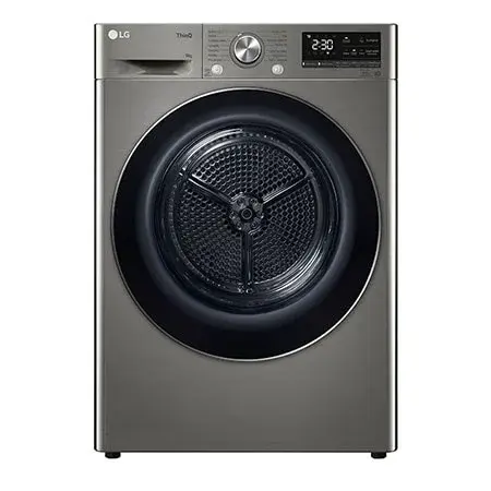 Sušička LG - 9 kg - DUAL Inverter Heat Pump™ -ThinQ™-Stříbrná