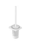 Kludi Vela C - WC štětka nástěnná s držákem, sklo/matná bílá 3197453