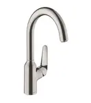 Hansgrohe Focus M42 - Dřezová baterie M421-H220, vzhled nerezu 71802800
