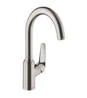 Hansgrohe Focus M42 - Dřezová baterie M421-H220, vzhled nerezu 71802800