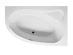 RIHO Aryl - Rohová vana, 154x101 cm, levá, bílá B022001005