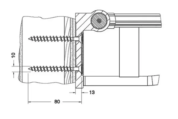 Keuco Příslušenství - Upevňovací sada č. 5 34991000200