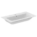 Ideal Standard Connect Air - Umyvadlo nábytkové 84x46x17 cm, s přepadem, otvor pro baterii, bílá E027901