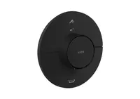 Axor ShowerSelect ID - Termostatická baterie pod omítku, pro 2 spotřebiče, matná černá 36751670