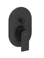 Hansgrohe Rebris E - Vanová baterie pod omítku, s tělesem, matná černá 72458670