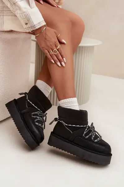 Snežná obuv na platforme D.Franklin