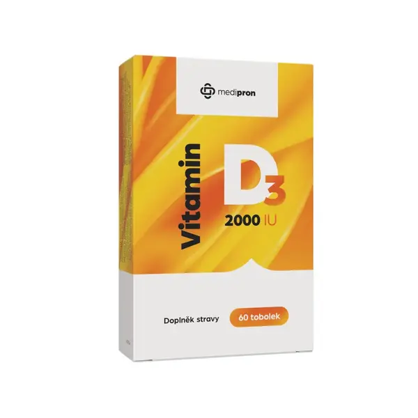 medipron Vitamin D3 2000 IU 60 tobolek