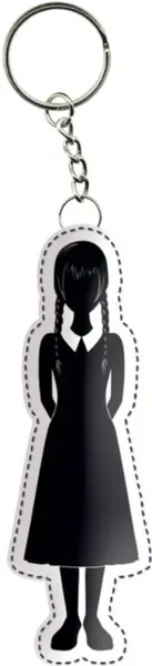 Klíčenka Wednesday – silueta postavy