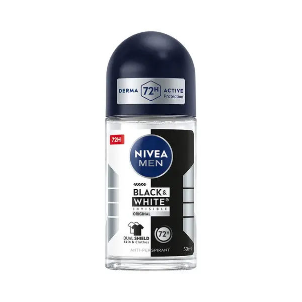 NIVEA MEN Kuličkový antiperspirant pro muže Black&White Original 50ml