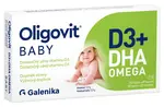 Oligovit Baby D3+DHA omega 30 twist off tobolek Galenika