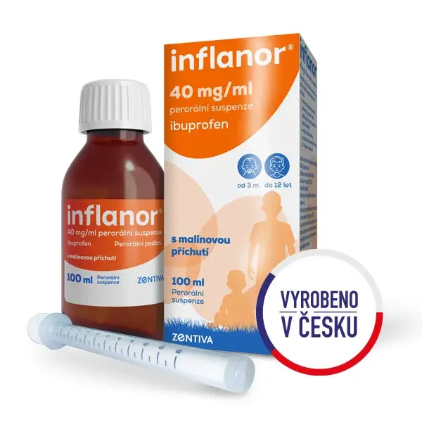 Inflanor 40 mg/ml perorální suspenze 100 ml