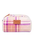 Roxy školní pouzdro Fresh Oasis Dusty Coral Decke Plaid | Růžová | Velikost One Size