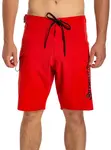 Meatfly pánské plavky Mitch Boardshorts 21" Red | Černá | Velikost XXL