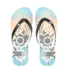 Roxy dámské žabky Tahiti VII Black Print | Černá | Velikost 9 US