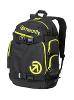 Meatfly batoh Wanderer Safety Green / Black 28 L | Černá | Objem 28 L