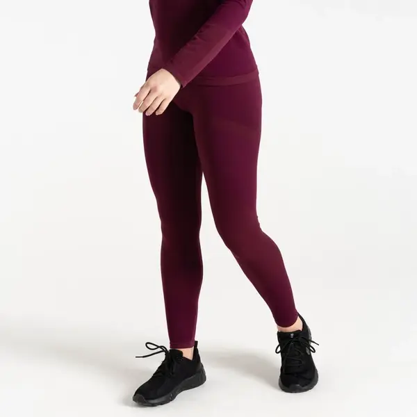 Dámské termolegíny dare2b in the zone iii vínová xs