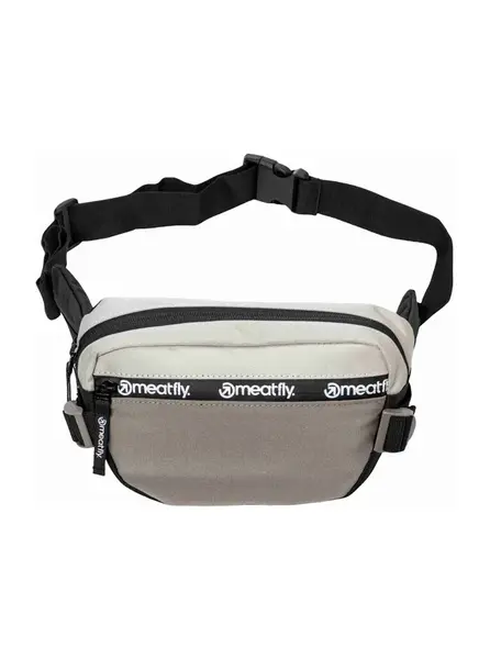 Meatfly ledvinka Dash Silver Mink | Šedá | Objem 4,8 L