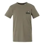 Pánské bavlněné tričko regatta breezed v světle hnědá m