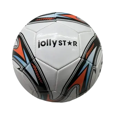 Míč kožený fotbalový Jolly Star Champion velikost č. 5
