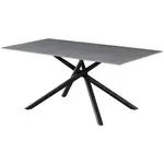 MID.YOU JÍDELNÍ STŮL, šedá, 180/90/76 cm