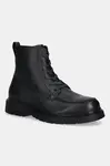 Calvin Klein  Kožené trapery  COMBAT ESS LACE UP APRON LTH W