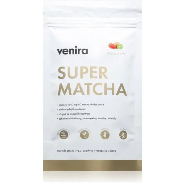 Venira Super Matcha matcha prášok príchuť Strawberry-Kiwi 90 g