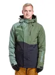 Meatfly pánská SNB & SKI bunda Shader Sea Spray/Black | Zelená | Velikost S