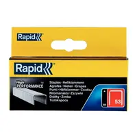 Spony High Performance, 53/10 mm, 2130 ks, blistr, RAPID