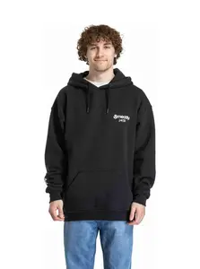 Meatfly unisex mikina Fry Dancing Skeleton | Černá | Velikost XL/XXL