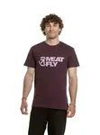 Meatfly pánské tričko Revital Blackberry | Červená | Velikost XL | 100% bavlna