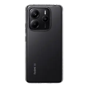Tactical TPU obal pro Xiaomi Redmi Note 14 5G, průhledný