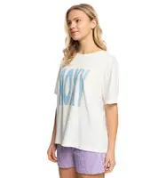 Roxy dámské tričko Sand Under Sky Snow White | Bílá | Velikost M