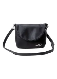 Meatfly kabelka Shea Black | Černá | Objem 1,5 L